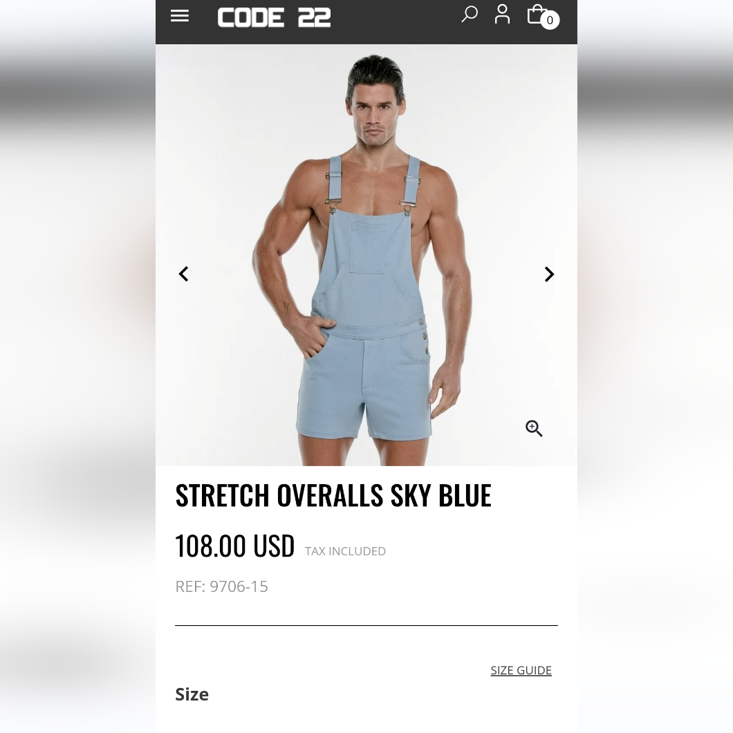 Code 22 Stretch Overalls